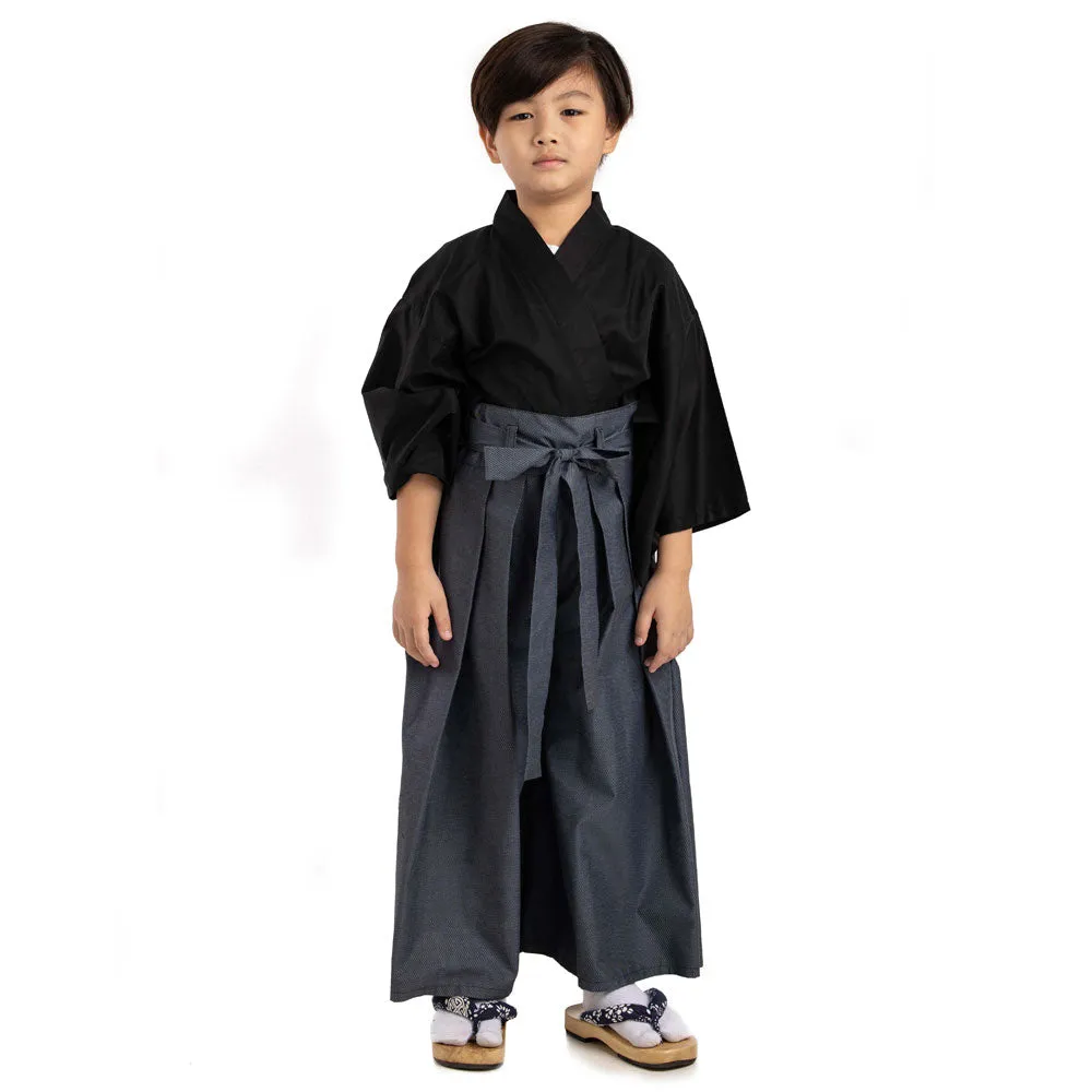 Yamato Soul Kids Samurai Kimono Hakama Costume